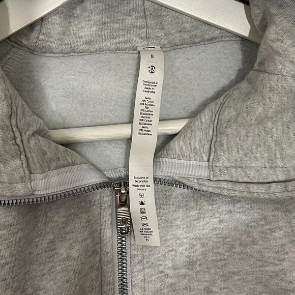 Used - Lululemon Scuba Full-Zip Hoodie - Picture 2 of 4